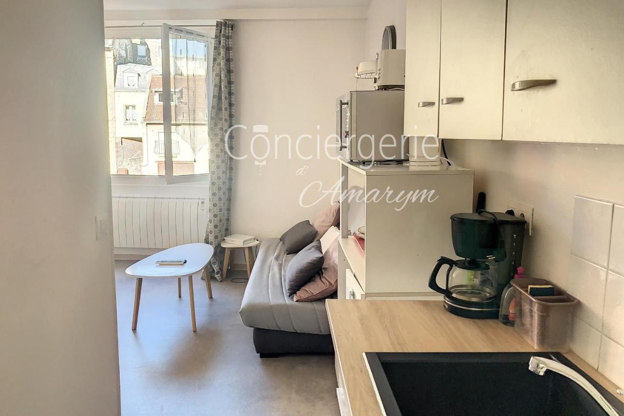 Apartamento Entre Port et Mer au 1er étage Dieppe Exterior foto