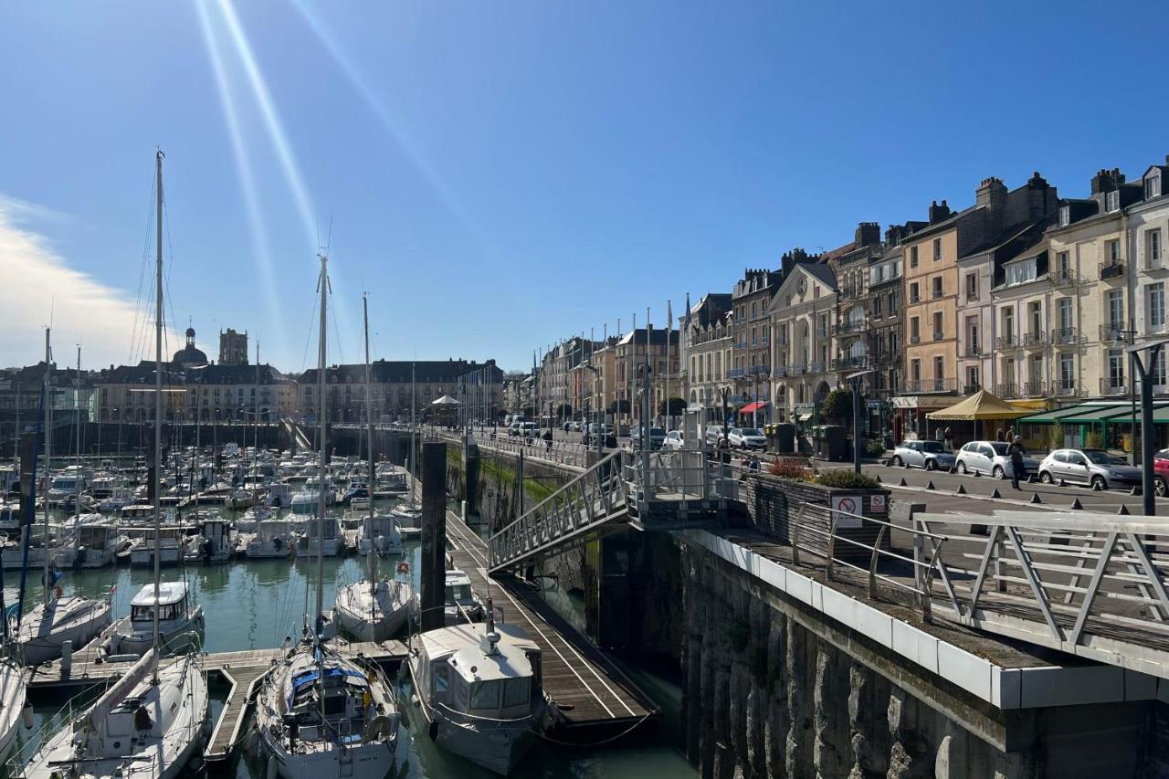 Apartamento Entre Port et Mer au 1er étage Dieppe Exterior foto