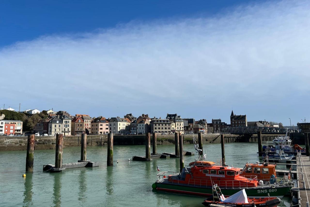 Apartamento Entre Port et Mer au 1er étage Dieppe Exterior foto